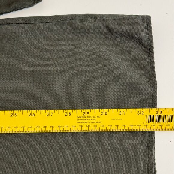 BCBGeneration Bell Sleeve Olive Green Mini Boho Dress M - Picture 6 of 8